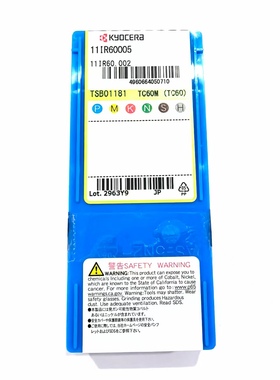 京瓷螺纹刀片11IR150ISO-TF PR1115 11IR60005 TC60M