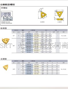 以色列瓦格斯数控刀具外螺纹车刀片3ER1.0MJ VTX 全系列可订货