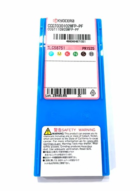 京瓷刀片CCGT030102MP-CF PR1225 CCGT030102MFP-PF PR1535