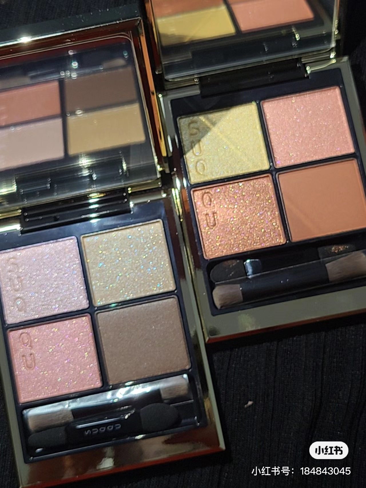 英代 suqqu2022夏季限定四色眼影115夏炎/116红镜 清货