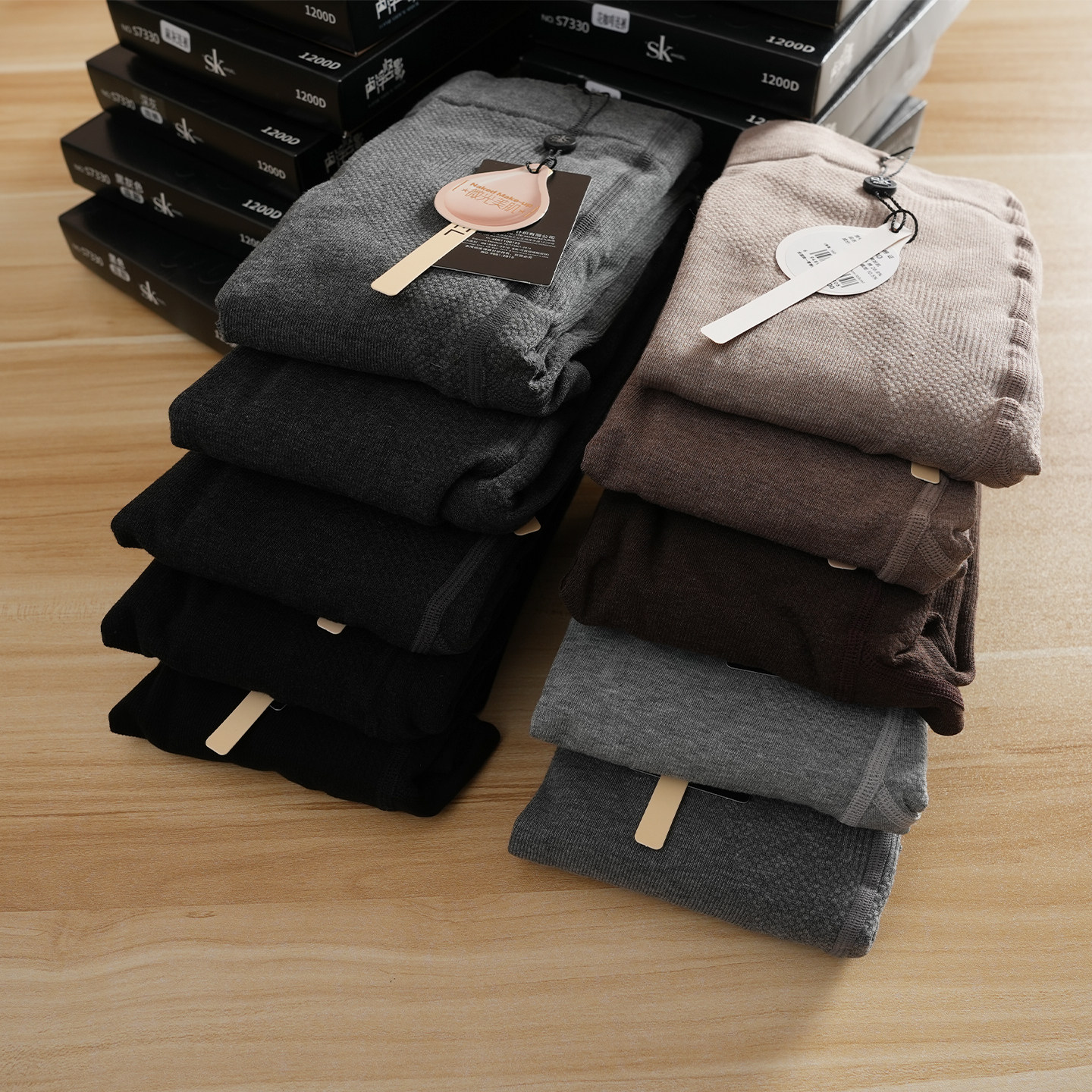 SK7330秋冬款厚款不加绒灰色棉竖条纹不掉裆不起球打底裤袜连裤袜,女士内衣/男士内衣/家居服,连裤袜/打底袜,淘宝优惠券,粉丝福利购,淘宝优惠卷