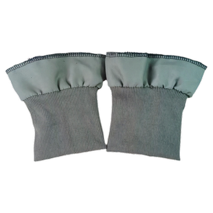 中厚细罗纹纯棉大衣加厚袖防风袖口秋冬内接口棉衣外套成人红色