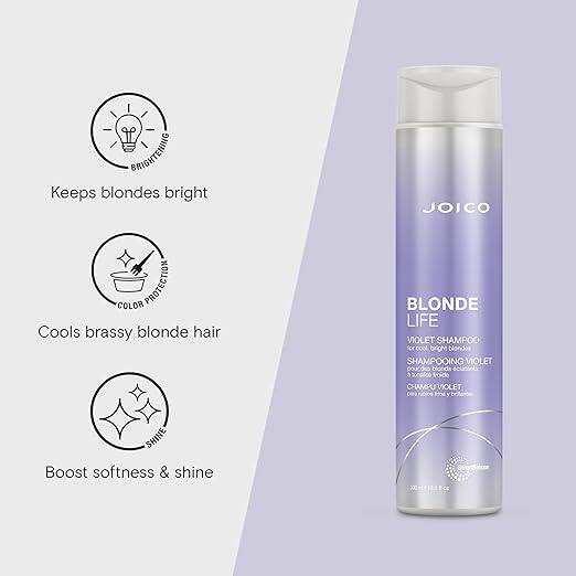 Joico嘉珂Blonde Life Violet亮彩金发紫色去黄洗发水