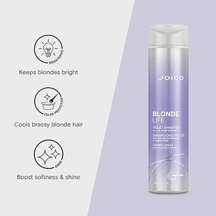 Joico嘉珂Blonde Life Violet亮彩金发紫色去黄洗发水