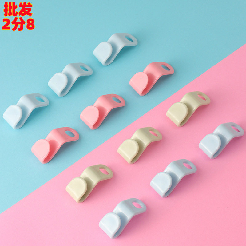 衣架连接挂钩衣柜省空间收纳整理多功能可叠加衣服钩家用无痕粘钩