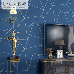 室内墙纸非自粘无胶刷胶家用家装 修壁纸 无纺布现代简约卧室客厅装