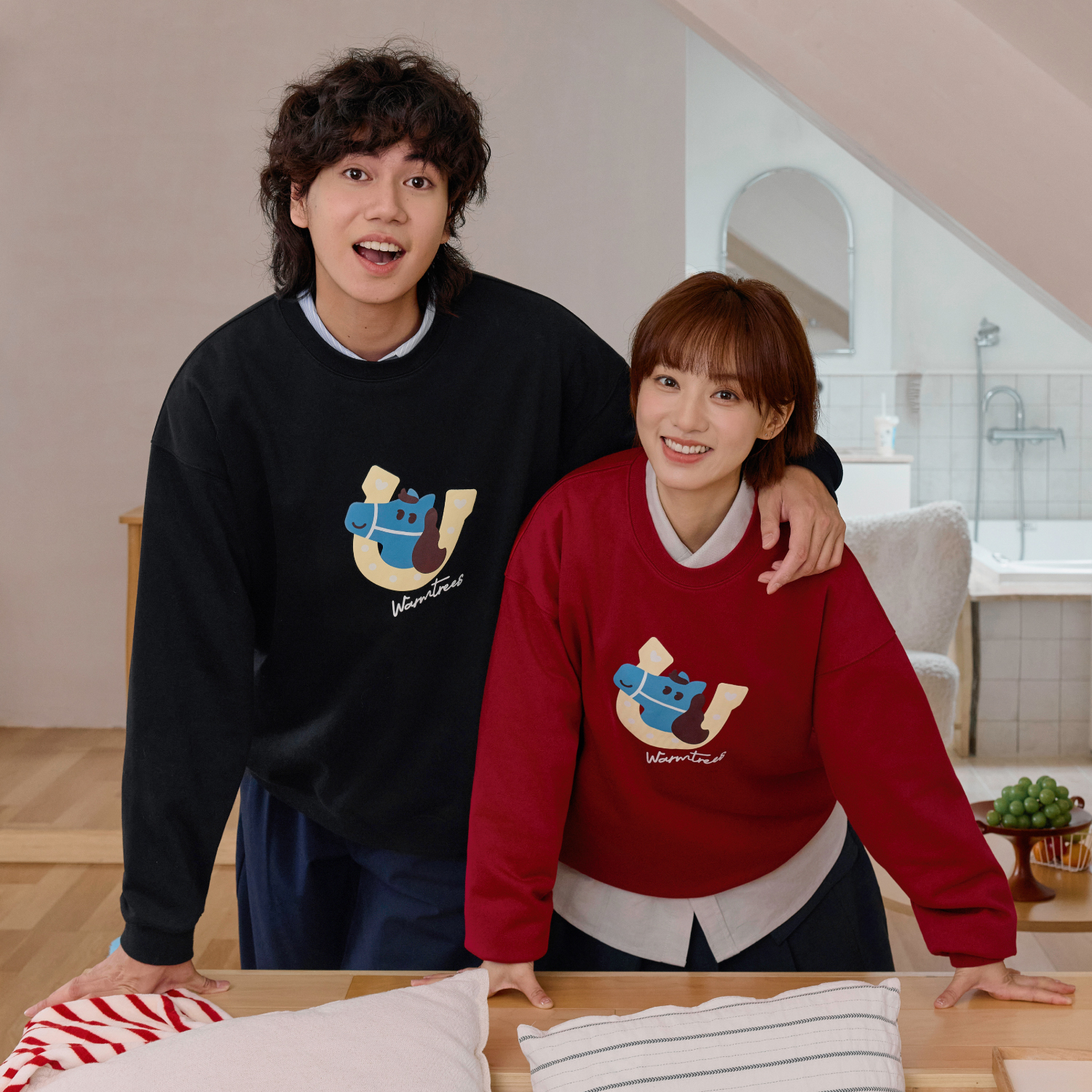 噗噜小马系列U型马蹄铁圆领卫衣