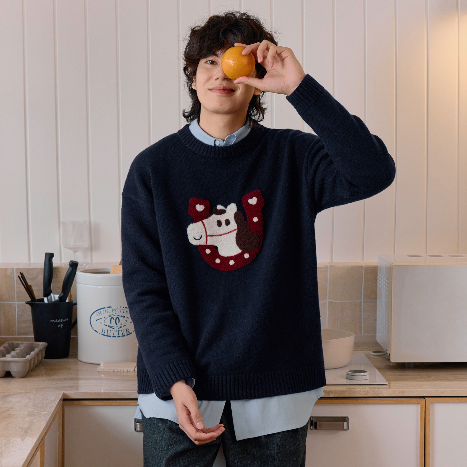 2026SS噗噜小马新年系列毛衣