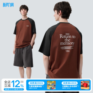 the memory 15周年限定插肩短袖 夏季 t恤男女同款 Return