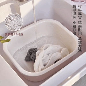 汇丰信佳水槽长方形塑料洗脸盆加厚加深大容量洗碗菜盆宠物洗澡盆
