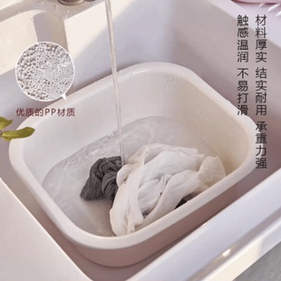 汇丰信佳水槽长方形塑料洗脸盆加厚加深大容量洗碗菜盆宠物洗澡盆