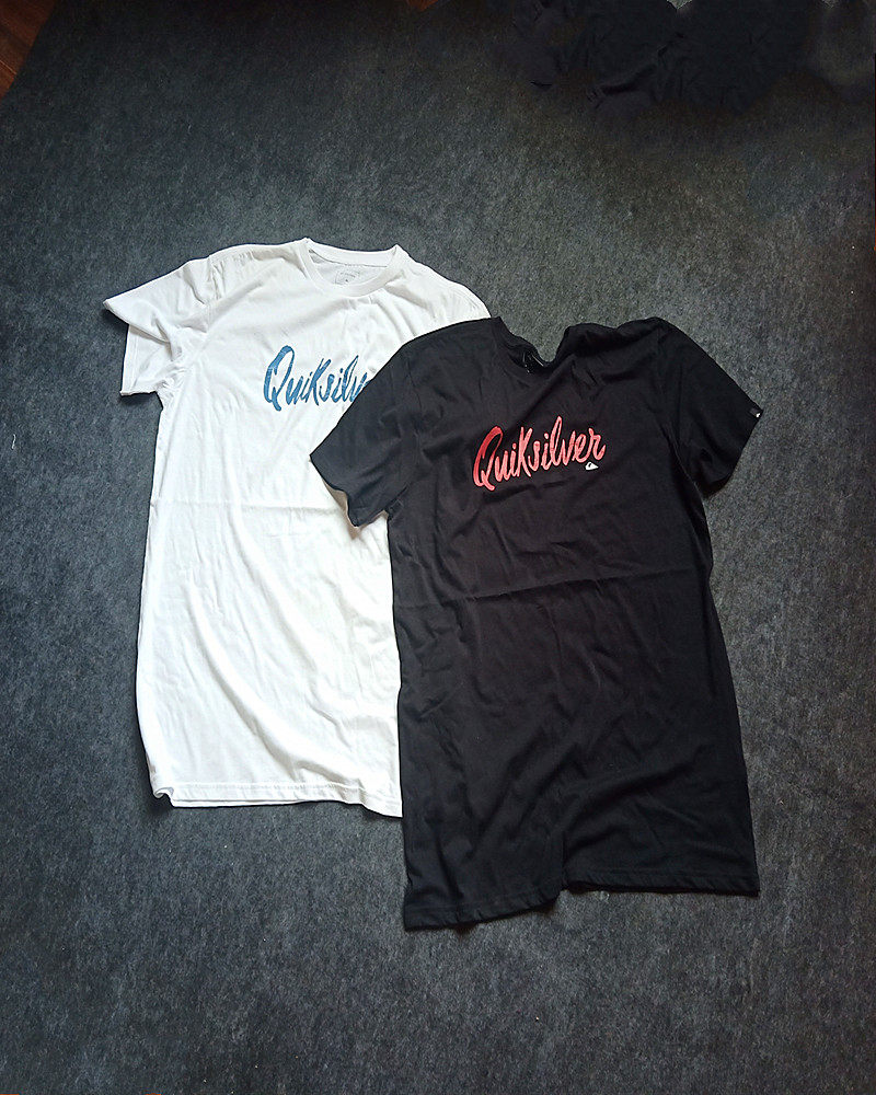 男欧美澳洲冲浪嘻哈加大码加肥胖子纯棉半袖 套头圆领短袖黑白T恤|ruв категории Мужская одежда, футболка - от Buy2taobao.com для оказания профессиональной услуги покупки агента Taobao