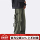 86FANG 男女宽松休闲直筒休闲裤 DEPT.春秋日系复古机能绑带工装 裤