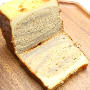 全麦奶香芋泥巴斯克蛋糕吐司代餐海街茶点