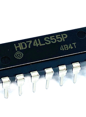 SN74LS55N74LS55 HD74LS55P DIP-14 2路4-4输入与或非门
