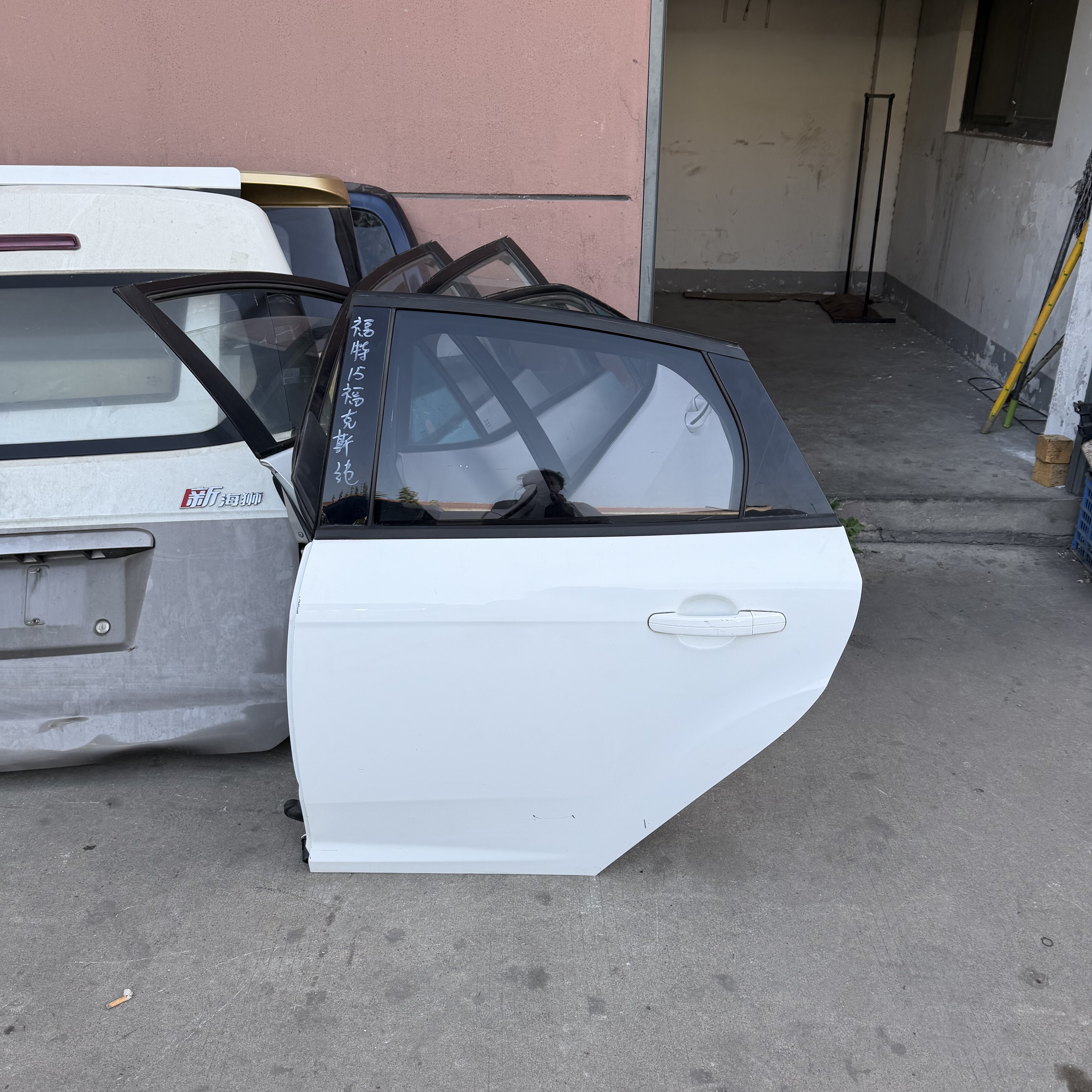 福特福克斯车门总成原厂拆车件精品件原车漆左后门拉手内饰板铰链