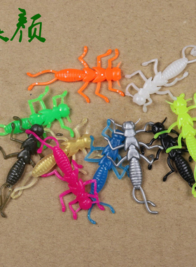 飞蝇毛钩绑制材料 蜉蝣若虫 仿真塑体 20只装 Mayfly nymph body