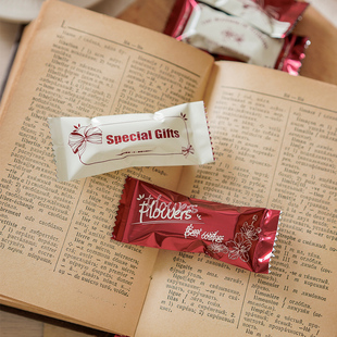 奢华加厚铝箔牛轧太妃糖袋机封袋咖啡糖果包装一次性单独自封袋子