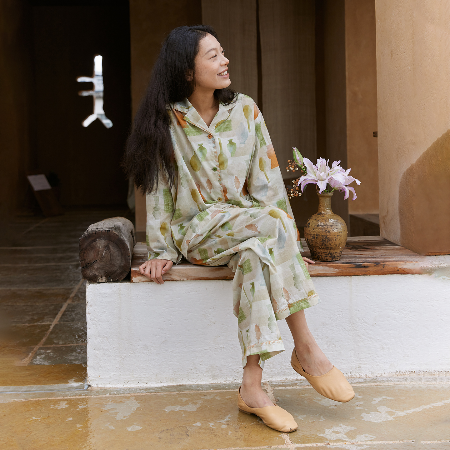 朵朵可可春季新品长裤长裤家居服