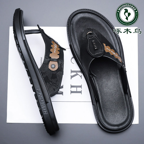 啄木鸟正品沙滩鞋男假一赔十