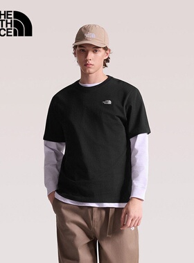 TheNorthFace北面26春夏新款户外男女款纯棉透气圆领短袖T恤8GWE
