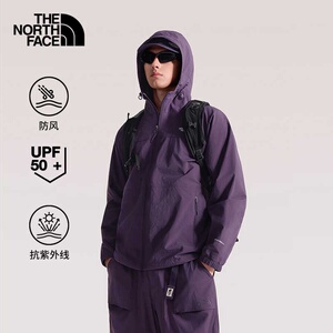 北面UPF防晒衣男户外徒步新款