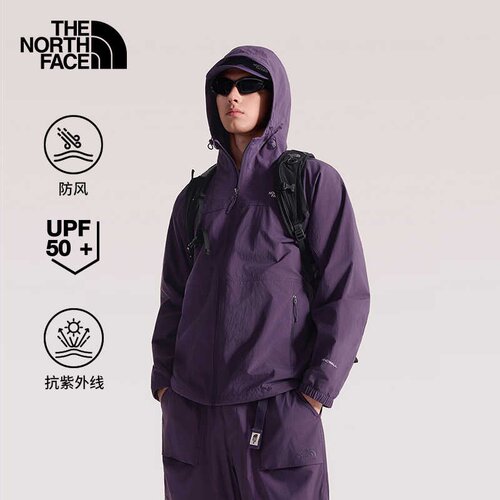 北面UPF防晒衣男户外徒步新款