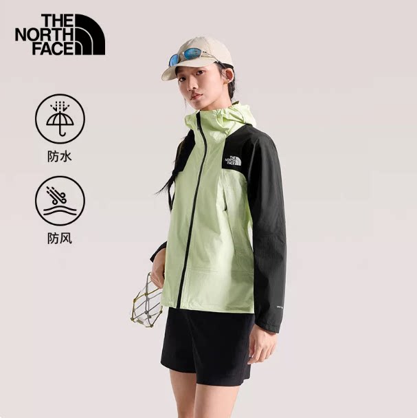 26春夏新THeNorthFace北面女士户外防水透气单层冲锋衣外套|8HRC