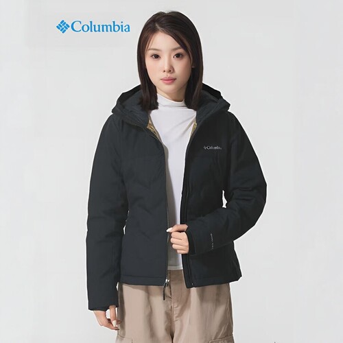 哥伦比亚女拒水650蓬羽绒服