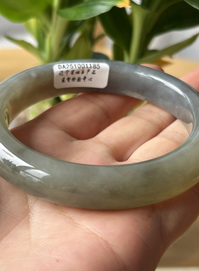 天然和田玉手镯58.5黄口料原物实拍玉石手镯A货正品和田玉手镯子