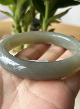 天然和田玉手镯58口黄口料原物实拍玉石手镯A货正品和田玉手镯子