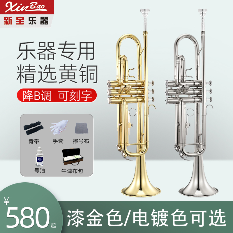 初學業余小號新寶降B調