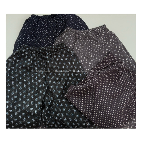 BottleBunny*夏季轻薄碎花裤夏凉裤