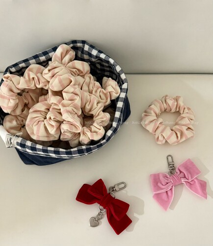 条纹发圈配饰集合