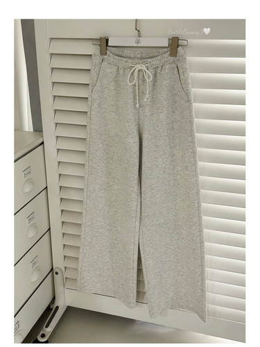 BottleBunny’纯爱茉莉米花灰小阔腿