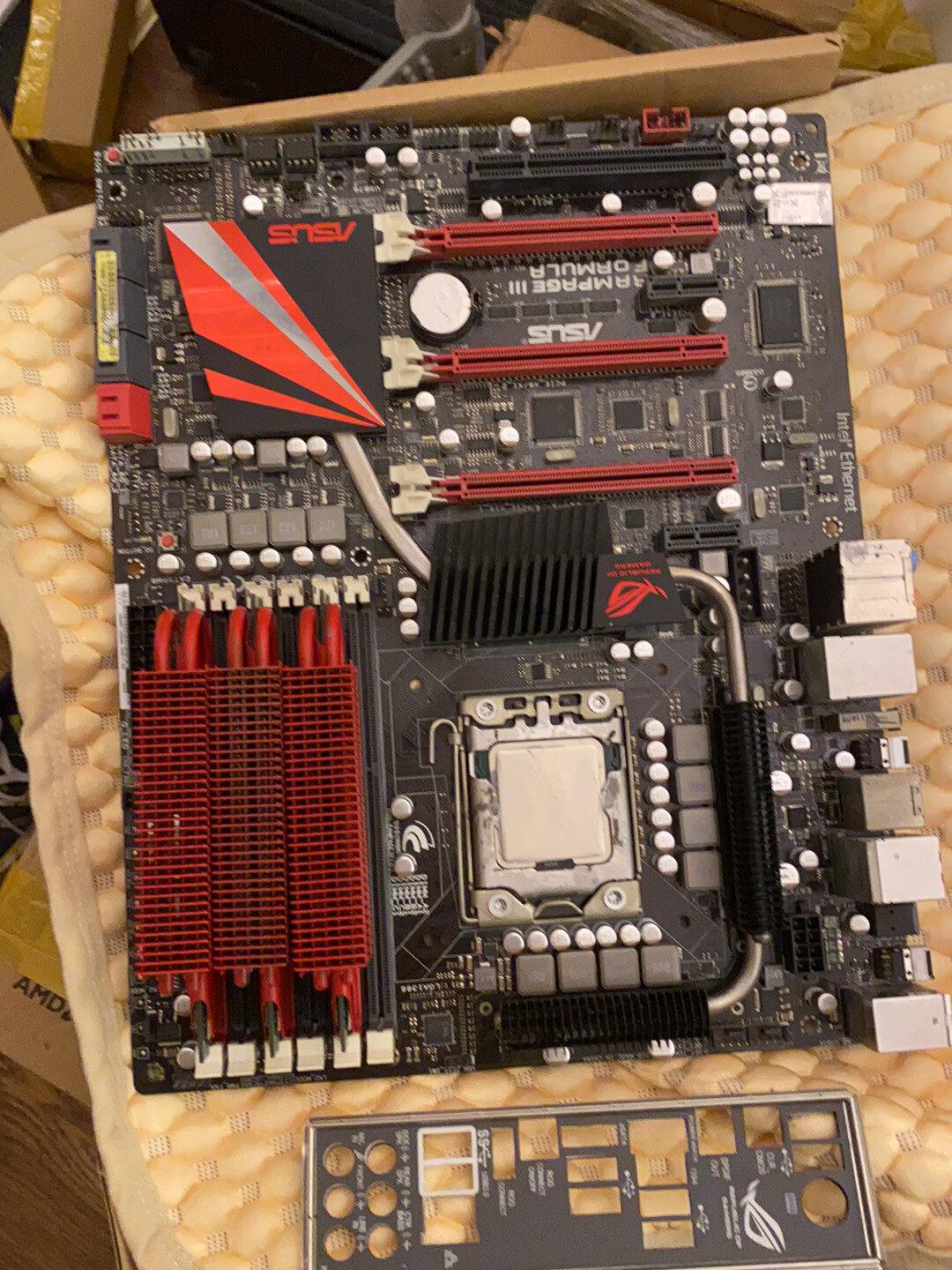 (议价)经典 华硕x58主板 加w3690cpu 加海盗船12g内存