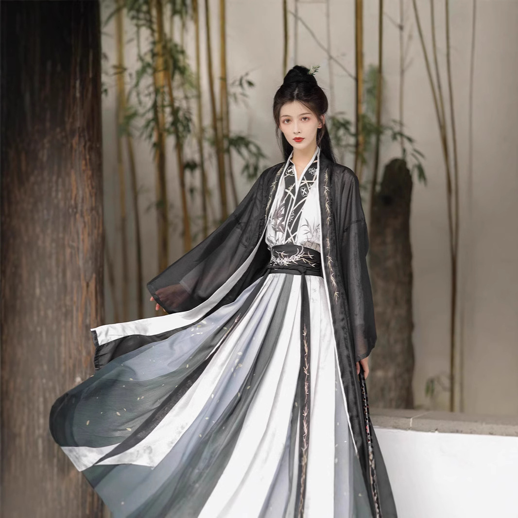 御芙蓉宋制男女同款汉服套装