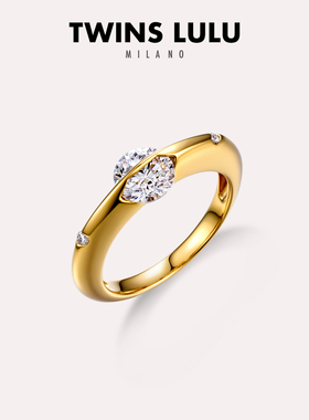 TWINS LULU轻奢小众首饰高级感宇宙恒星戒指TSS6947