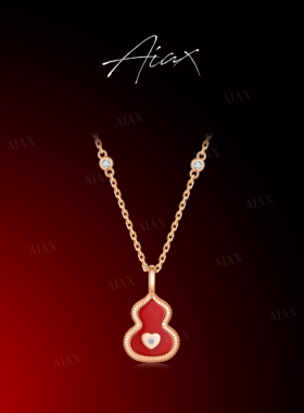 TWINS LULU新年鸿运福禄项链招财葫芦爱心项链TSJ10076