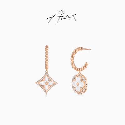 TWINSLULU设计师款老花耳环