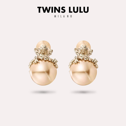 TWINSLULU双珠耳环多戴耳饰
