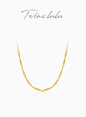 TWINS LULU小众高级感时尚精致项链TSJ10882