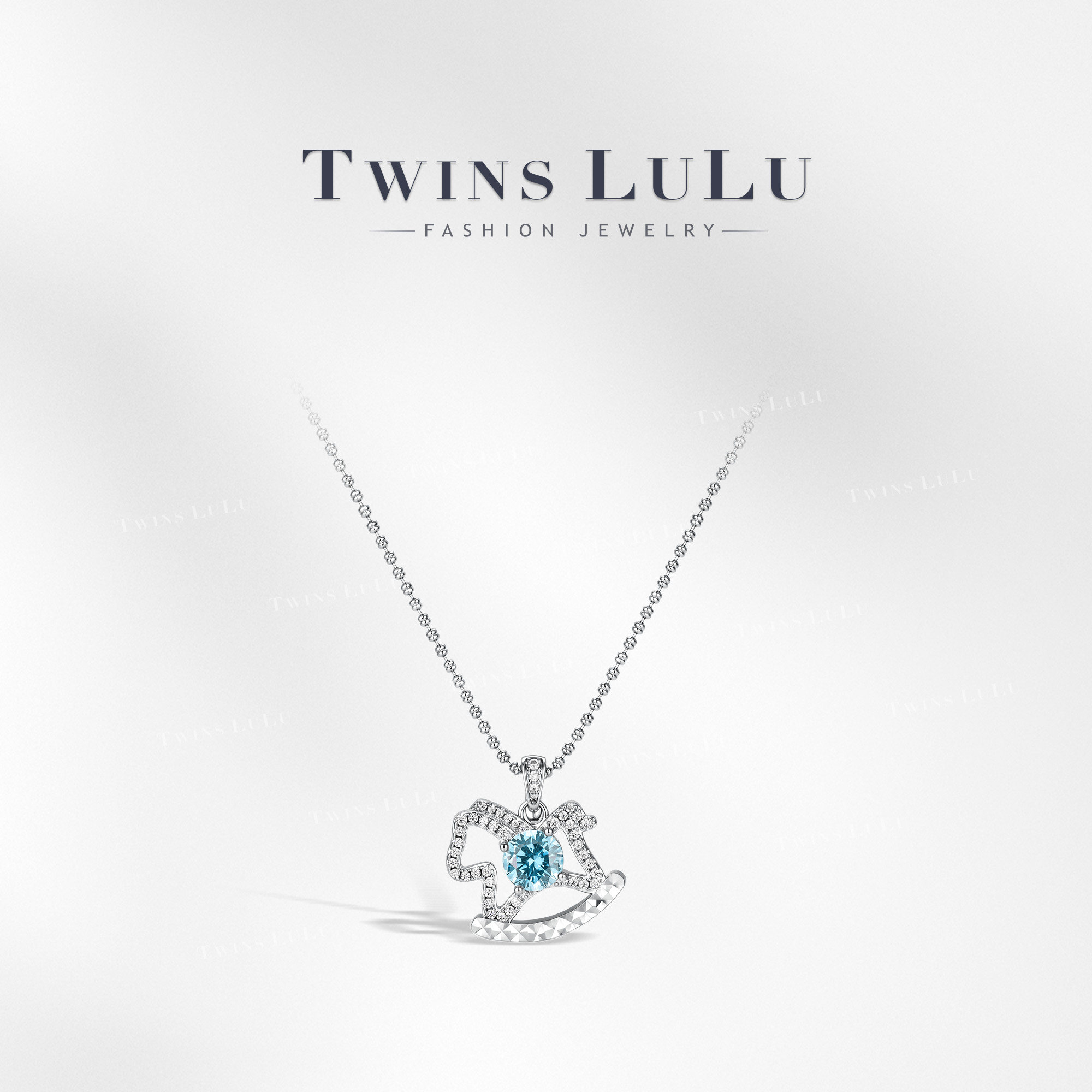 TWINS LULU小众轻奢气质高级小马项链TSJ11905