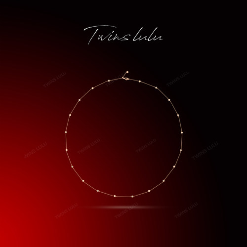 TWINSLULU高级感几何蜂巢项链