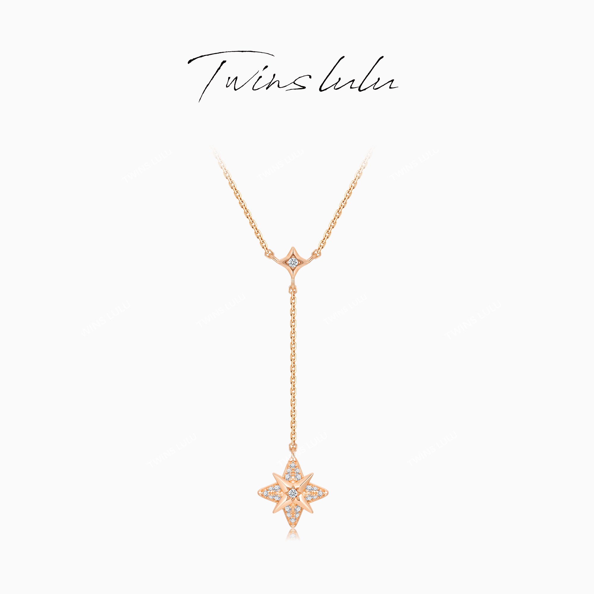 TWINSLULU六芒星项链
