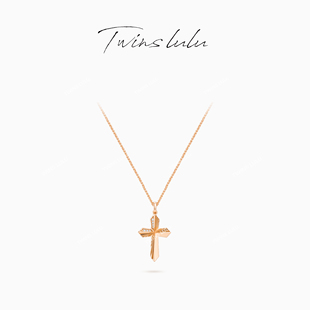 TWINS 设计感高级感十字架项链TSJ9381 LULU气质时尚