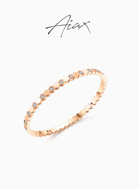 TWINS LULU高定轻奢简约百搭蜂巢手镯TSS7247