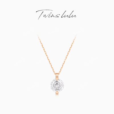 TWINS LULU【双十一】时尚轻奢小众高级感八边形几何项链TSJ7878