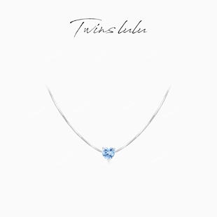TWINS 925银轻奢时尚 简约首饰高级感爱心项链女款 TSJ9733 LULU