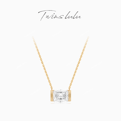 TWINSLULU几何糖果钻钻项链